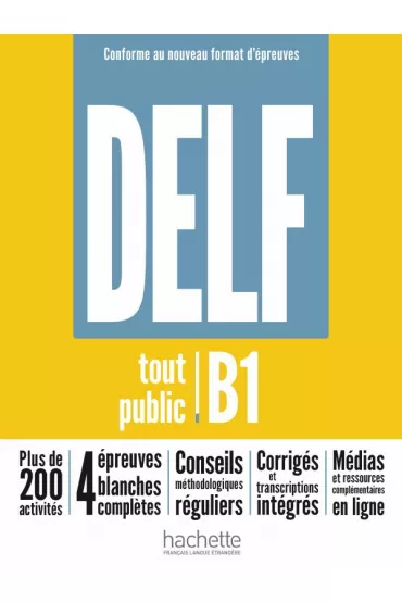 DELF Tout Public B1. Nouveau Format d'Epreuves. Podr�cznik - Nelly Mous