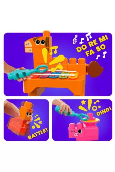 Mega Bloks. Muzykalne zwierztka z farmy