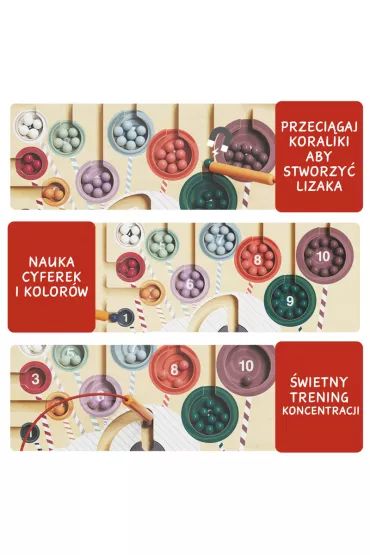 Labirynt magnetyczny Fantastyczny jednoro�ec - 36 m+ Top Bright