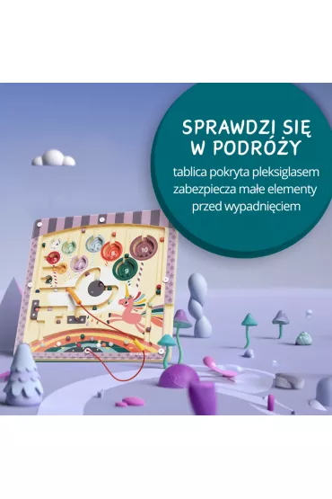 Labirynt magnetyczny Fantastyczny jednoro�ec - 36 m+ Top Bright