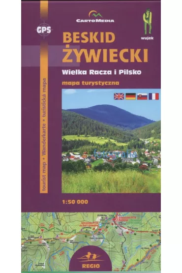 Beskid �ywiecki Wielka Racza i Pilsko mapa