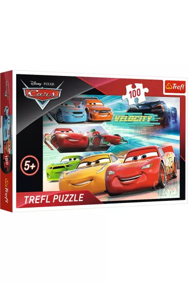 Puzzle 100 el. Cars 3 Bohaterowie wy�cigu 16337 Trefl