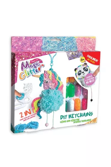 Stw�rz swoje breloczki 3D Magic Glitter mix Strigo