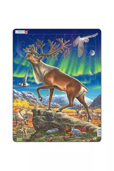 Puzzle 60 el. Renifery rozmiar M Larsen