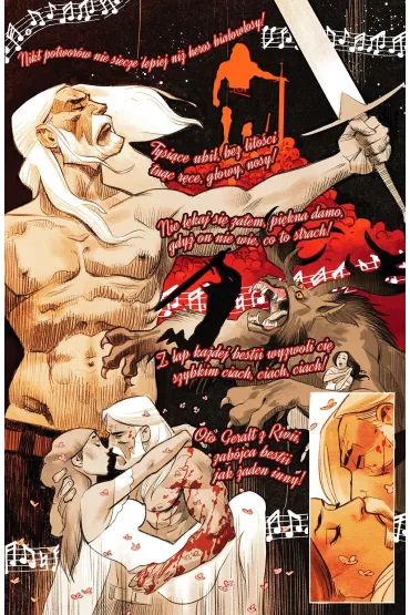 Komiks Wiedmin Ballada o dwch wilkach. Wiedmin. Tom 7 - Bartosz Sztybor