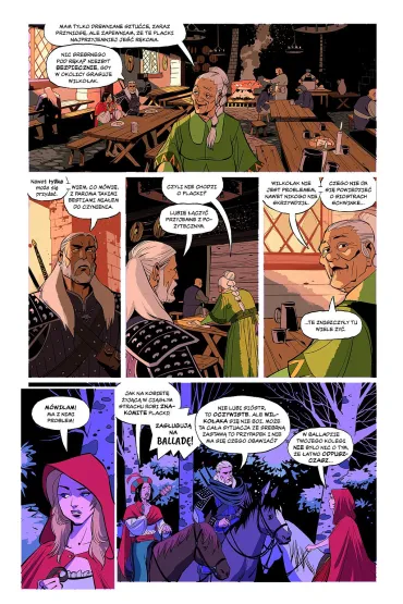 Komiks Wiedmin Ballada o dwch wilkach. Wiedmin. Tom 7 - Bartosz Sztybor
