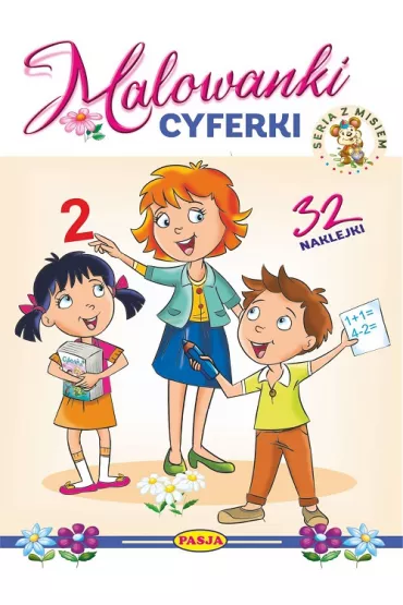 Cyferki. Malowanki. Seria z misiem - Ernest B��dowski, W�odzimierz Kruszewski
