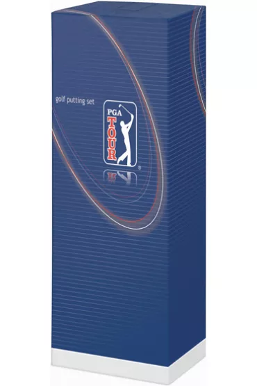 Zestaw do gry w golfa PGA TOUR w welurowym etui