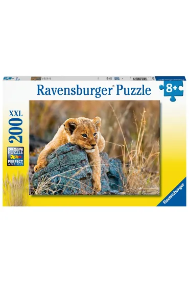 Puzzle 200 el. XXL Ma�y lew Ravensburger