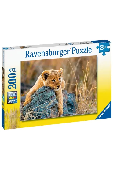 Puzzle 200 el. XXL Ma�y lew Ravensburger