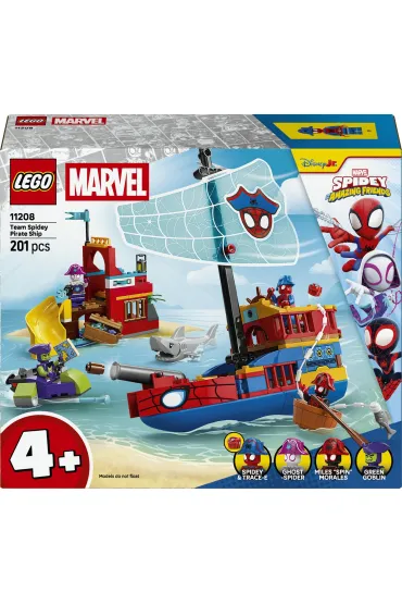 LEGO Marvel Statek piracki dru�yny Spidey'ego 11208