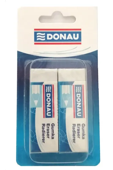 Donau Gumka uniwersalna 62x21x11mm 2 szt.