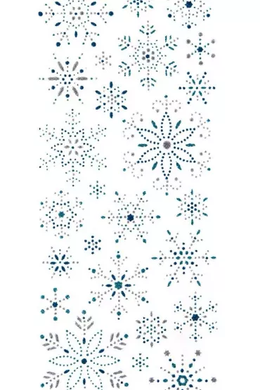 dpCraft Naklejki brokatowe ornamentowe �nie�ynki