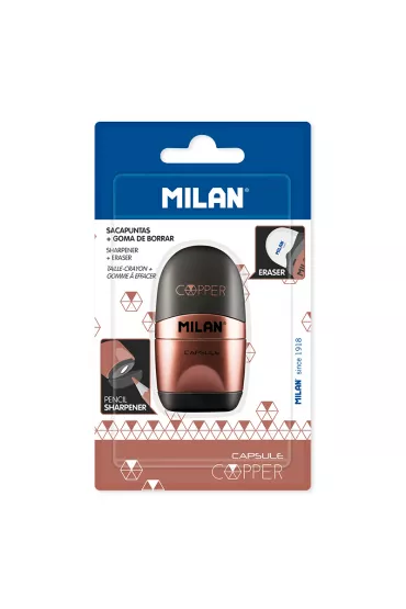 Milan Temper�wko-gumka Capsule Cooper czarna