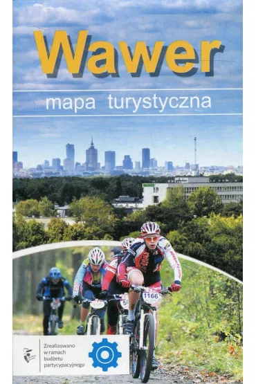 Mapa turystyczna Wawer 1:20 000