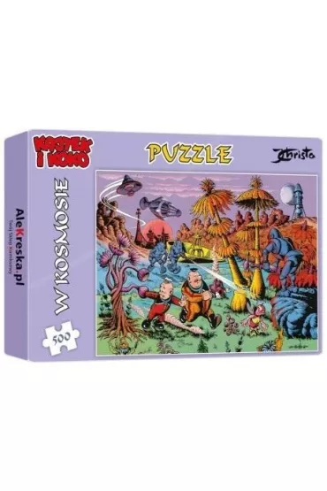 Puzzle 500 el. Kajtek i Koko w kosmosie Sloyca