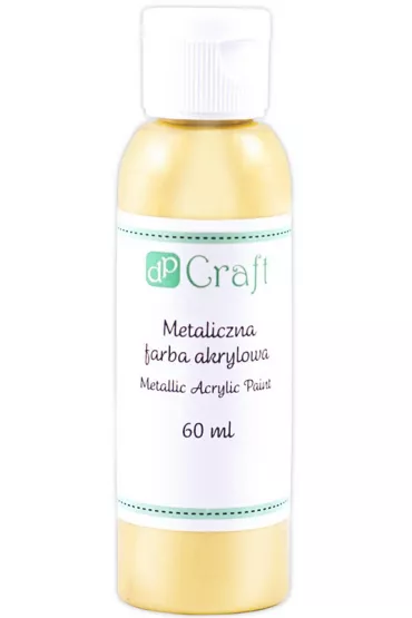 Dalprint Farba akrylowa metaliczna gold 60 ml