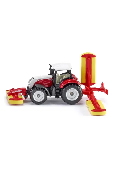 Siku 16 - Traktor Steyer z kosiark� S1672