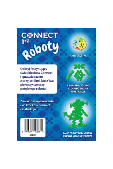 Gra Connect Roboty TREFL 02888