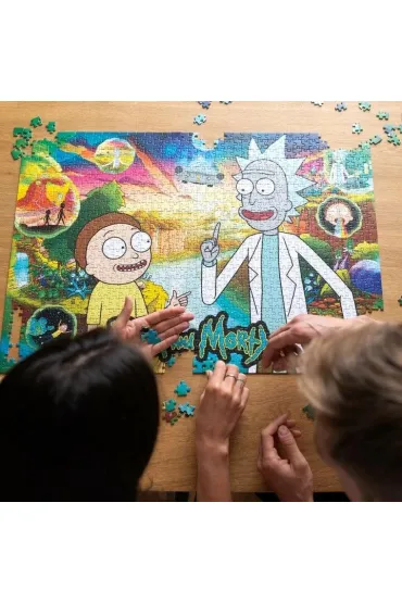Puzzle 1000 el. Rick i Morty Trefl