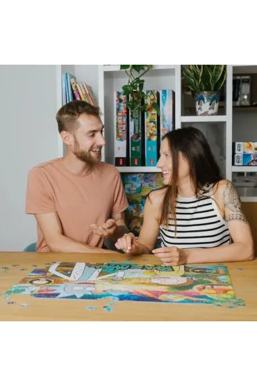 Puzzle 1000 el. Rick i Morty Trefl
