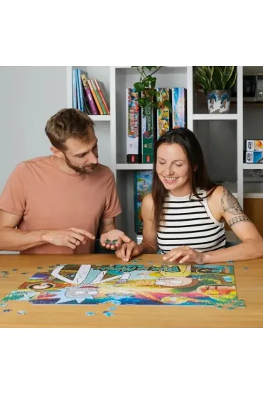 Puzzle 1000 el. Rick i Morty Trefl