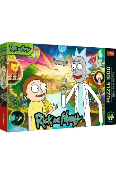 Puzzle 1000 el. Rick i Morty Trefl