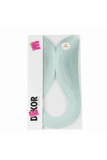 Dekor Art Serwis Paski do quillingu 3mmx42cm jasnozielone 200 szt