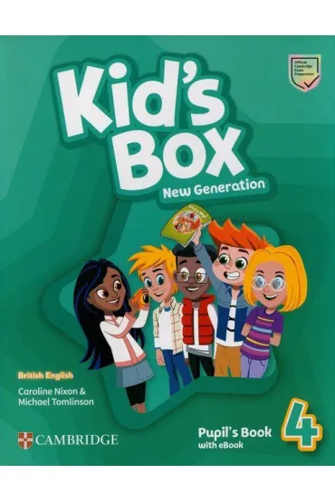 Kid's Box New Generation 4. Pupil's Book + Podr�cznik w wersji cyfrowej - Caroline Nixon, Michael Tomlinson