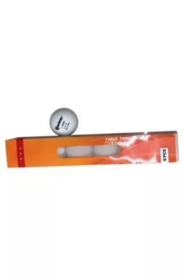 Pi�ki do ping ponga bia�e 6 szt Madej