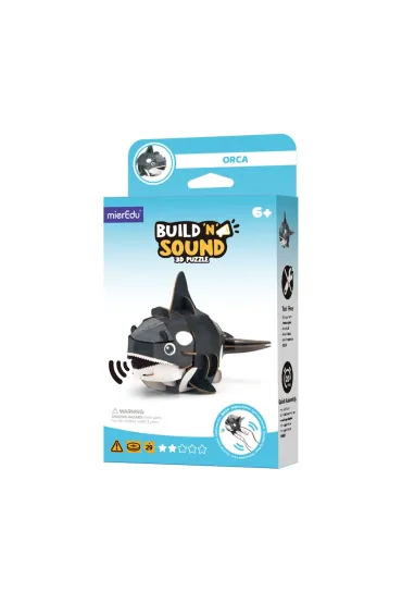 Puzzle 3D Buduj i s�uchaj Orka mierEdu