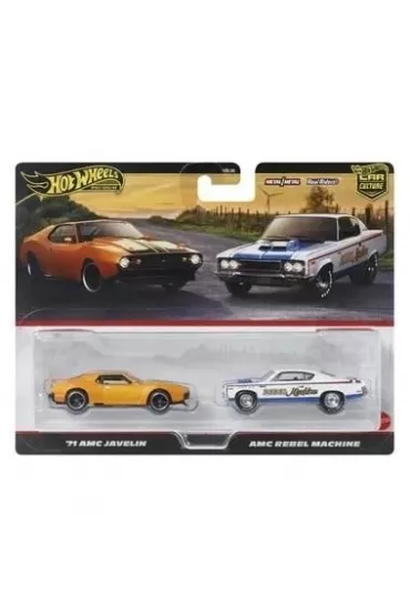 Hot Wheels. Samochodziki Premium 2-pak JBL06 Mattel