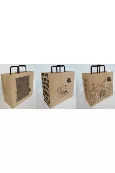 Fresh Torebka Kraft 320x300 L pozioma mix