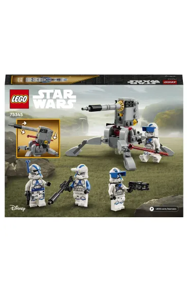 LEGO Star Wars Zestaw bitewny – �o�nierze-klony z 501. legionu 75345