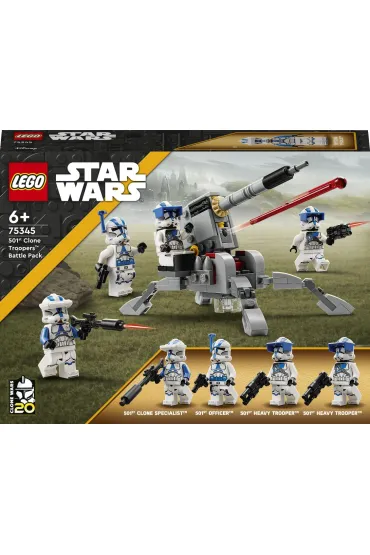 LEGO Star Wars Zestaw bitewny – �o�nierze-klony z 501. legionu 75345