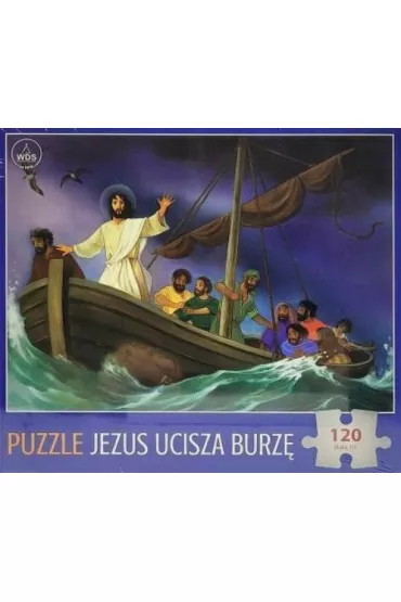 Puzzle 120 el. Jezus ucisza burz� Wydawnictwo Diecezjalne i Drukarnia w Sandomierzu