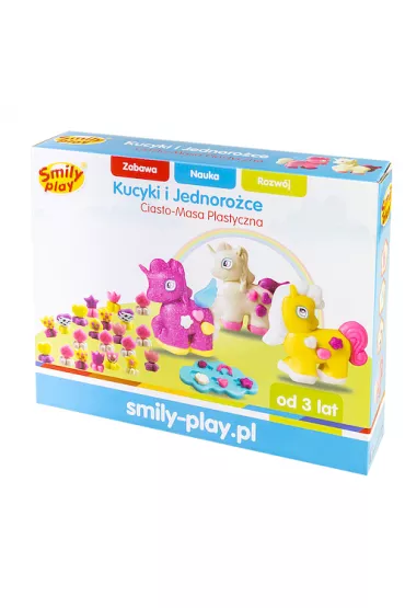Ciastolina masa plastyczna kucyki i jednoro�ce Smily Play