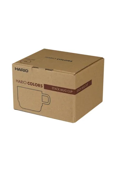 Hario Colors Stacking Mug Cup Szklany kubek bursztynowy 300 ml