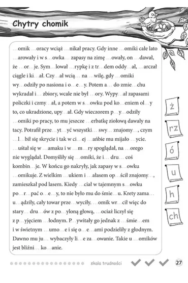 Radosne dyktanda. Klasa 5 - Joanna Zawadzka