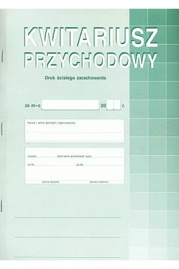 Michalczyk i Prokop Kwitariusz przychodowy 400-1