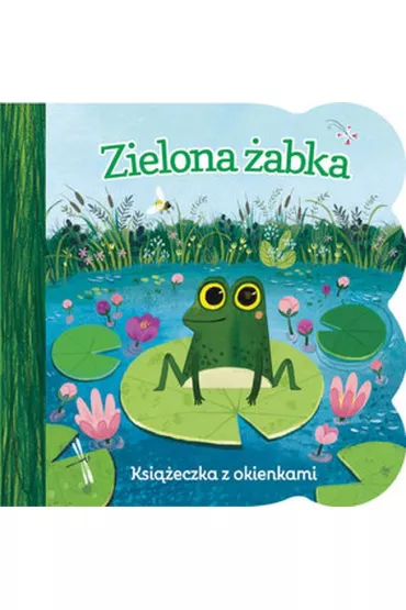 Ksi��eczka z okienkami. Zielona �abka - Ginger Swift