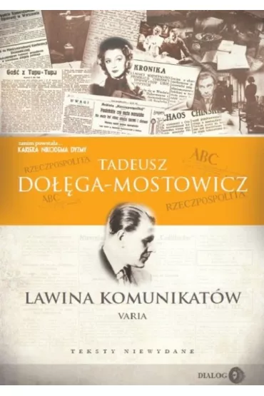 Lawina komunikat�w - Tadeusz Do��ga-Mostowicz