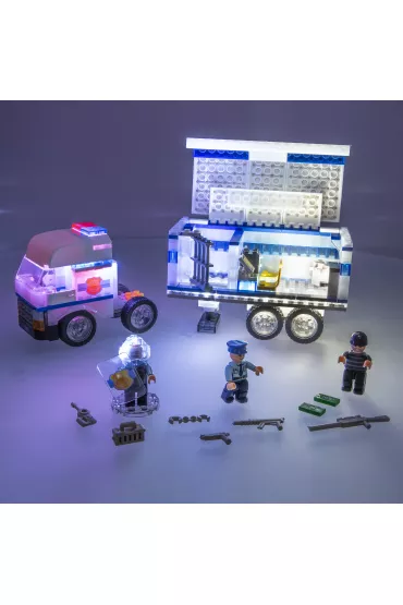 Klocki. Laser Pegs. Mobile Police Unit