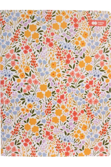 Happy Color Notes szyty kratka Bloom boho