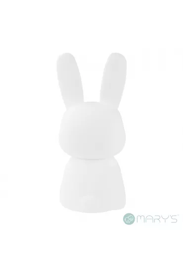 Marys Lampka nocna silikon Led RGB USB Zaj�c bia�y 14x14x30 ECO LIGHT MW20792
