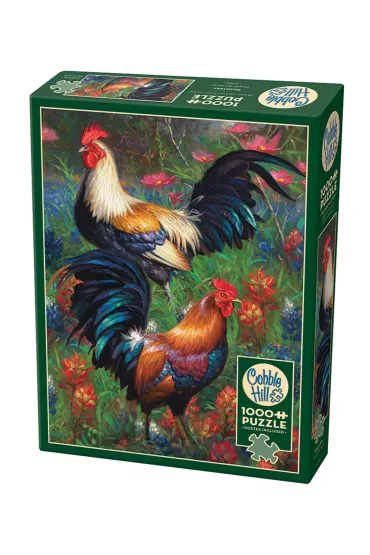 Puzzle 1000 el. Koguty Cobble Hill - Mark  Keathley