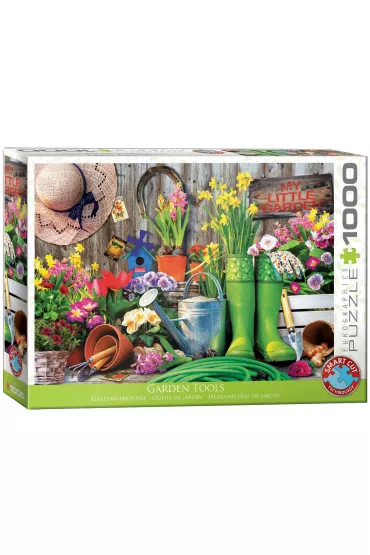 Puzzle 1000 el. Narzdzia ogrodnicze Eurographics