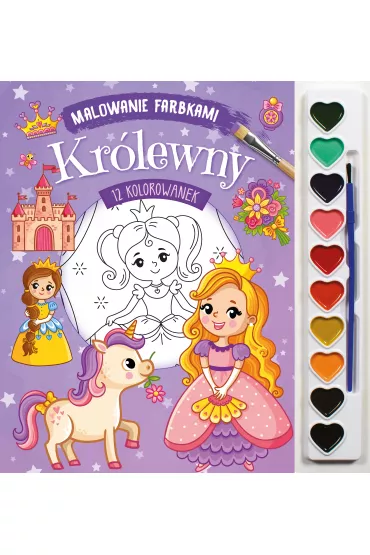 Malowanie farbkami. Kr�lewny