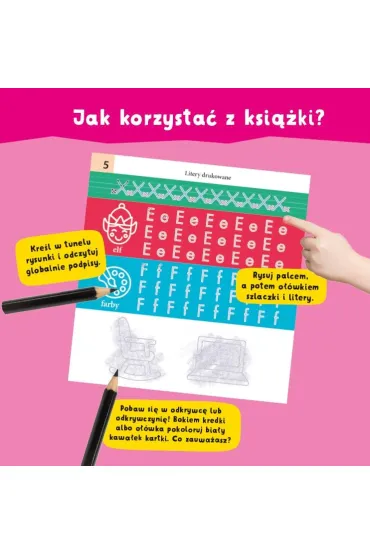 Multisensoryczna kaligrafia. Litery drukowane - Anna Borchard