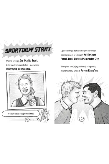 Haaland rz�dzi. Football superstars - Simon  Mugford
